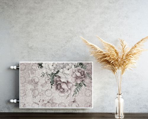 Mata MAGNETYCZNA Na Grzejnik Peonie Styl Retro Ornamenty 120cm x 60cm na Arena.pl