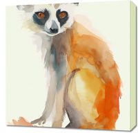 Obraz 60x60cm Lemurek