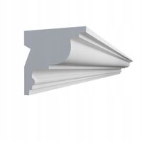 Listwa karniszowa LED 2m DLO29 6cm x 6cm maskownica osłona szyny ozdobna