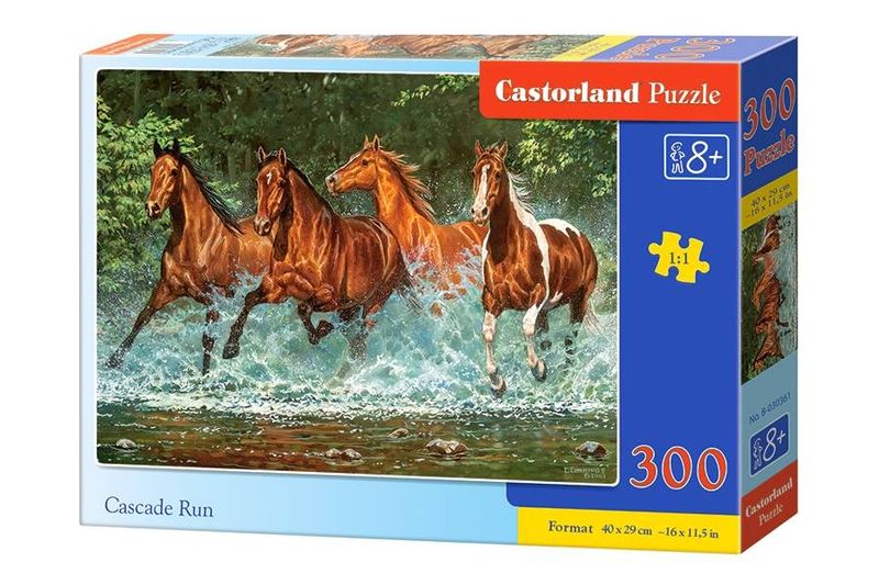 Puzzle 300 el. Cascade Run zdjęcie 1