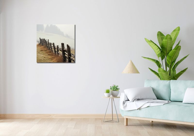 Obraz 60x60cm Spowity Mgłą zdjęcie 2