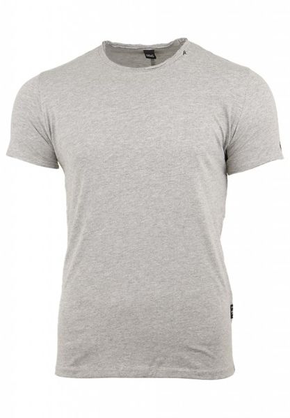 REPLAY Men's Printed Cotton Jersey T-Shirt Grey Melange M34662660-M02  - M na Arena.pl