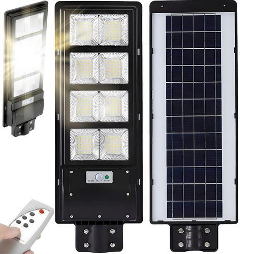 Lampa solarna uliczna miejska z czujnikiem ruchu zmierzchu LED PILOT 360 W na Arena.pl
