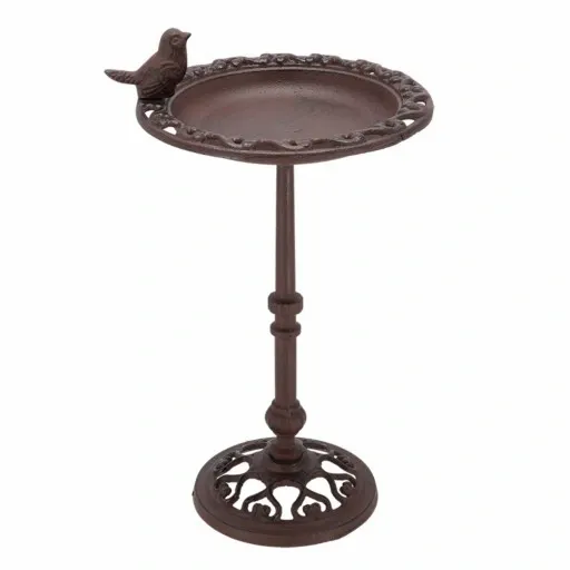 Poidełko Karmnik dla Ptaków żeliwne Stojące zdjęcie 1