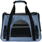 Transporter dla psa kota do 8kg niebieski torba PAWVOYAGER 43x25x33cm