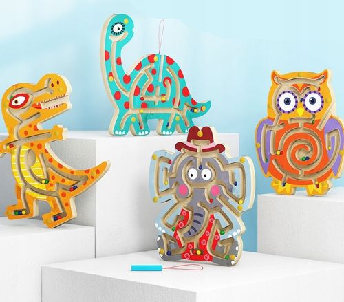 drewniany labirynt papuga jhtoy-312 na Arena.pl