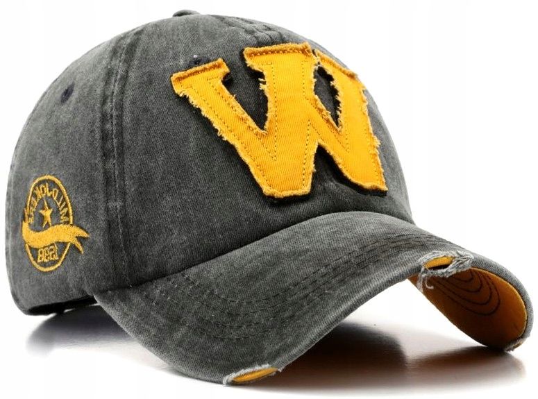 Czapka Jeansowa Z Daszkiem Bejsbolówka Sport zdjęcie 5