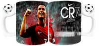 Kubek z piłką dla Fana Ronaldo CR7
