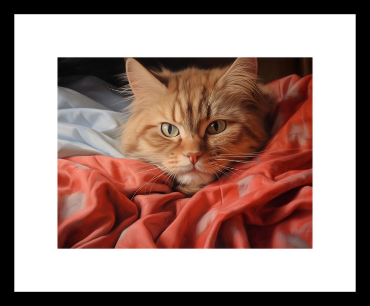 Plakat 20x15cm Mruczący Spokój zdjęcie 3