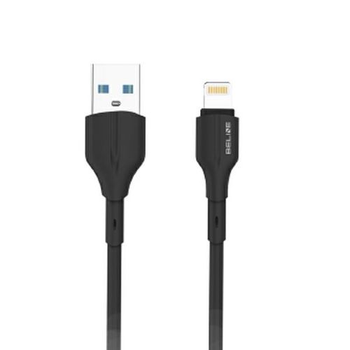 beline kabel 25w usb-a/lightning 1m      czarny/black blncbl01 na Arena.pl