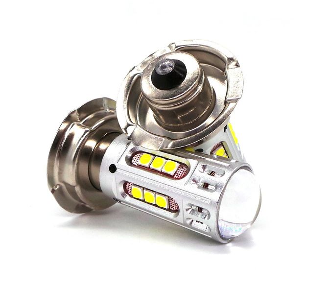 żarówka LED P26S 12-24V CANBUS biała mocna zdjęcie 8