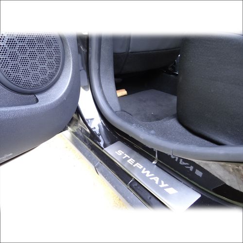 Listwa progowa DACIA SANDERO MK2 STEPWAY Stal nierdzewna 304 mat 4szt na Arena.pl