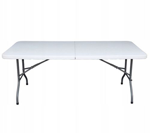 STÓŁ CATERINGOWY Składany w Walizkę TURYSTYCZNY Przenośny Rozkładany 180 cm na Arena.pl