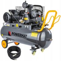 KOMPRESOR OLEJOWY 100L 8 BAR SPRĘŻARKA 230V 650l/min + WĄŻ