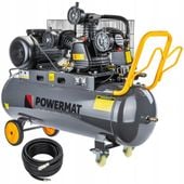 KOMPRESOR OLEJOWY 100L 8 BAR SPRĘŻARKA 230V 650l/min + WĄŻ