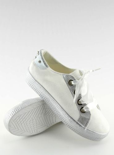 Trampki damskie białe BS096 BAS-1 WHITE - 36 na Arena.pl