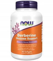NOW Foods BERBERYNA HCL ekstrakt CUKRZYCA GLUKOZA Berberine