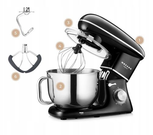 ROBOT KUCHENNY MIKSER PLANETARNY MISA 6.2L MOCNY 3 MIESZADŁA MOCNY na Arena.pl