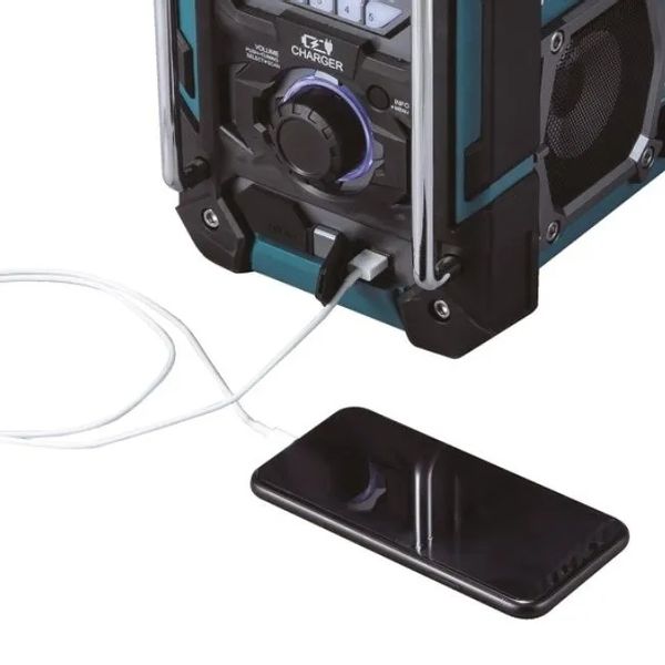 Radio budowlane Makita bluetooth DMR 301 zdjęcie 4