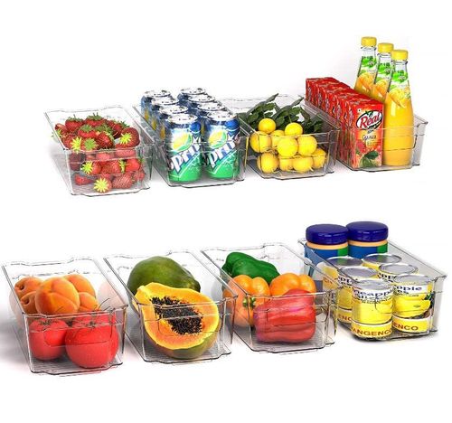 Pojemniki Przezroczyste Przechowywanie Żywności X8 na Arena.pl