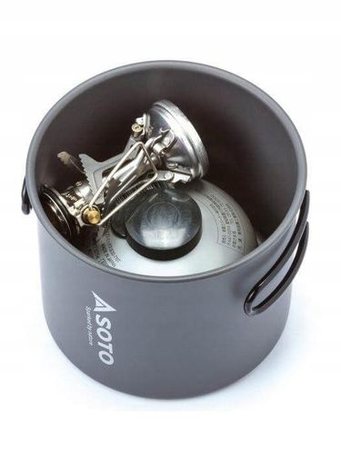 Kuchenka turystyczna z garnkiem Amicus w Igniter + New River Pot Combo SOTO na Arena.pl