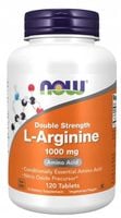 NOW FOODS L-Arginina 1000 mg moc siła masa 120 tabletek