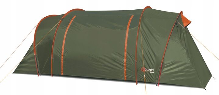 Namiot 4 Osobowy 2 sypialnie Przedsionek Tropik 3000mm Turystyczny zdjęcie 1