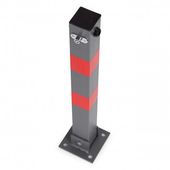 BLOKADA PARKINGOWA SKŁADANA ODBLASKOWA 60CM Z KLUCZAMI