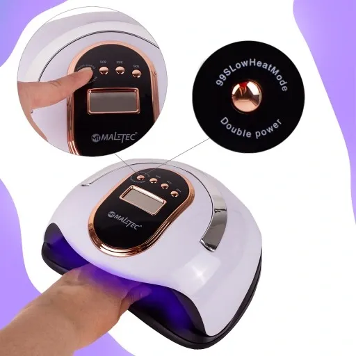 LAMPA DO PAZNOKCI UV LED 168W MANICURE PEDICURE zdjęcie 11
