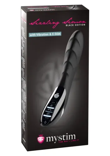 Sizzling Simon Estim Vibrator Black na Arena.pl