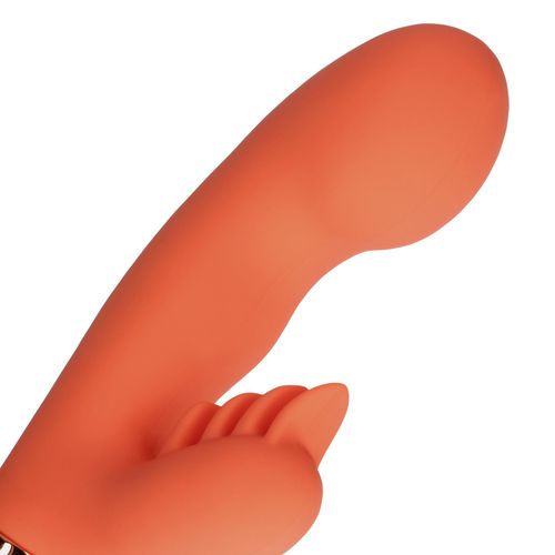 silicone rabbit vibrator with ribbed clitoral stimulator na Arena.pl