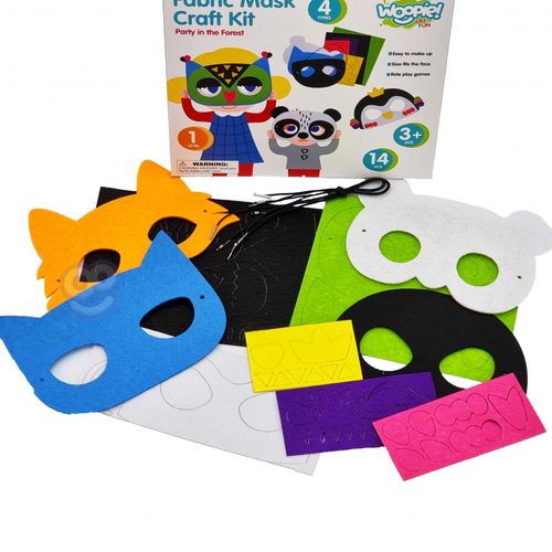 DLA DZIECI  ZESTAW KREATYWNY MASKI FILCOWE ZRÓB TO SAM na Arena.pl