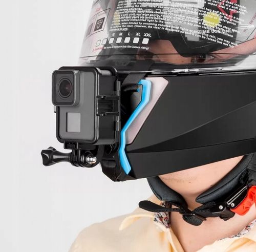 Mocowanie do kasku uchwyt na kask do kamer GoPro 12 11 10 9 8 7 6 5 MAX DJI na Arena.pl