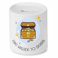 Skarbonka Dla Wujka Taki Wujek To Skarb Prezent Z Nadrukiem Ze Zdjęciem