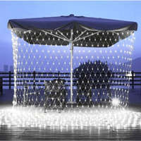 SIEC KURTYNA LEDOWA 320 LAMPEK LED 3M X 2M ZIMNY BIALY