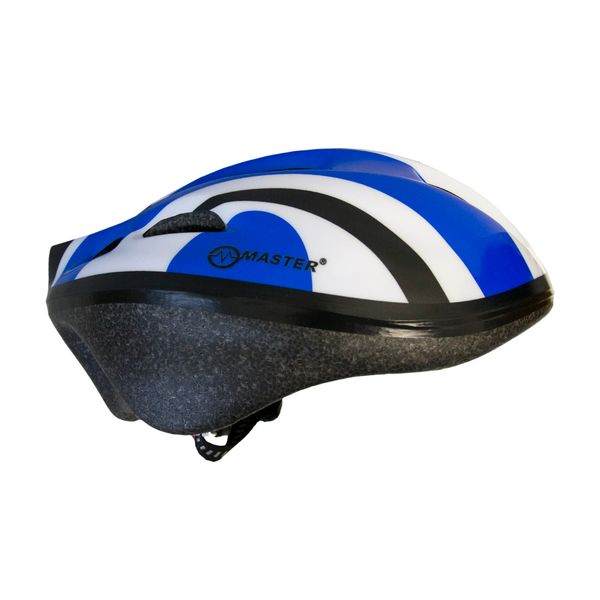 Kask Rowerowy Master Flash - M - niebieski zdjęcie 2