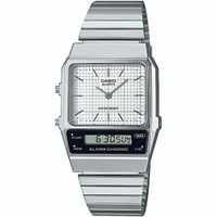 Zegarek Unisex Casio VINTAGE EDGY COLLECTION Srebrzysty (Ø 40 mm) (Ø 32 mm)