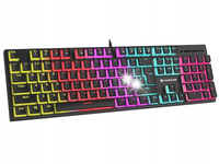 Klawiatura gamingowa Tracer GAMEZONE Unique Pudding USB czarna