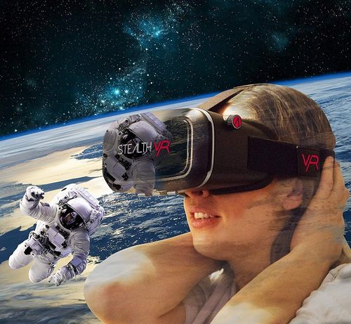 Stealth VR Okulary Gogle 3D + Pilot + słuchawki na Arena.pl