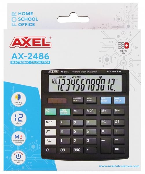 kalkulator axel ax-2486 558987 zdjęcie 6