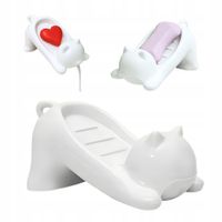 Mydelniczka Ocikacz Z Odpływem Drenażem TSG-642 Kotek Na Mydło Do Łazienki