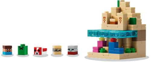 21589 - lego minecraft - minibiomy na Arena.pl