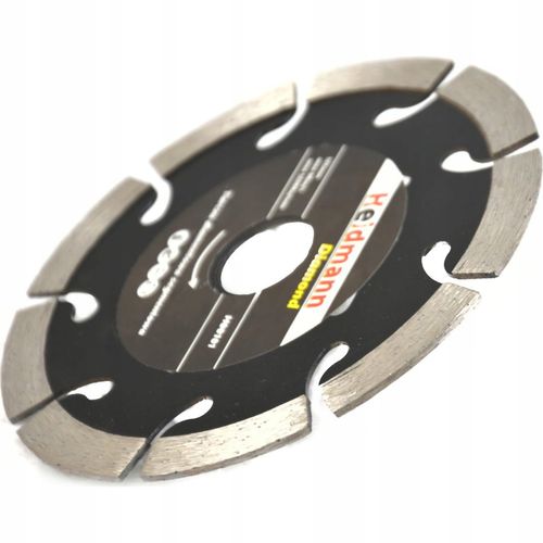 Tarcza diamentowa segmentowa 125x22,2x10mm Heidmann na Arena.pl