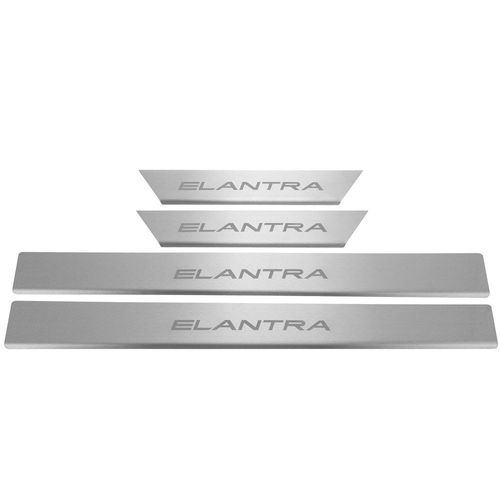Listwa progowa HYUNDAI ELANTRA MK6 Stal nierdzewna 304 mat 4szt na Arena.pl