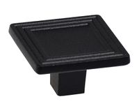 Gałka meblowa retro Schwinn Z038 Kolor pokrycia - Czarny półmat lakier, Szerokość - 30 mm