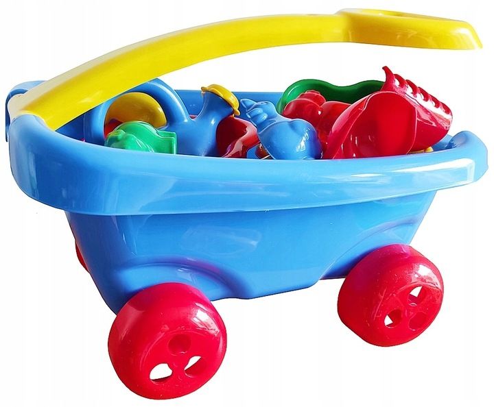 WÓZEK WÓZECZEK TACZKA + FOREMKI DLA MALUSZKA PL DZ zdjęcie 8