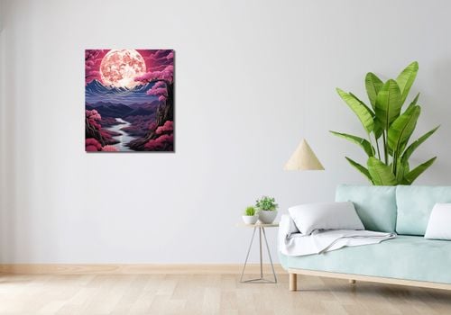 Obraz 60x70cm Różowa Kraina Marzeń na Arena.pl