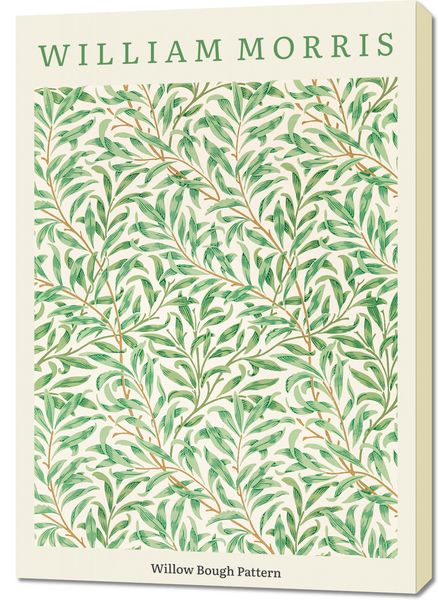 Obraz 70x100cm Design Willow Bough Pattern, Morris Vintage do Salonu zdjęcie 1