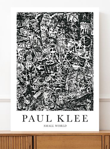 Plakat Paul Klee abstrakcja small world 30x40 cm na Arena.pl