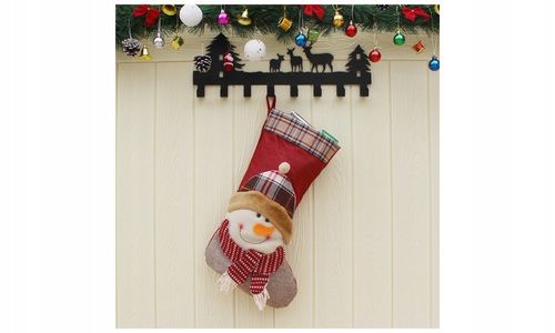 3x SKARPETY Skarpeta ŚWIĄTECZNE PREZENTY KOMINEK OZDOBNA GWIAZDOR DEKORACJA na Arena.pl